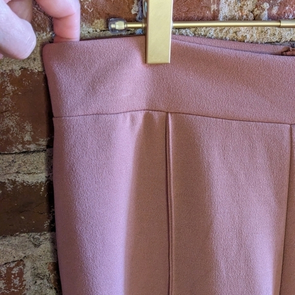 NWT Active USA Large Rose‎ PinkvWide Leg Pants w/ Back Zipper - Picture 2 of 7